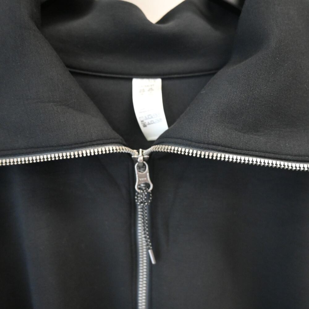 Spanx Very Black Airessentials Half Zip Pull-Over Sweater Size 3x 50346R - Picture 3 of 5